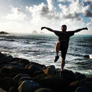 The Karate Kid in New Plymouth.